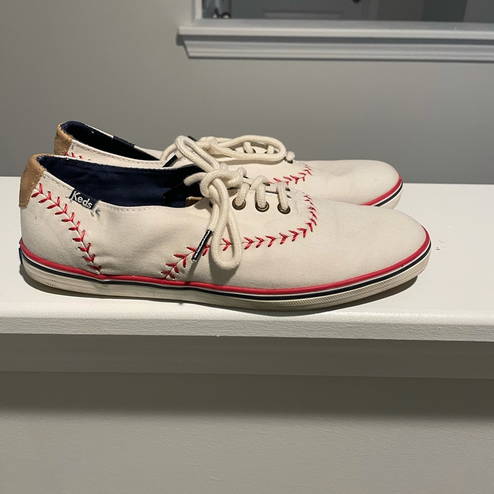 Keds with baseball design